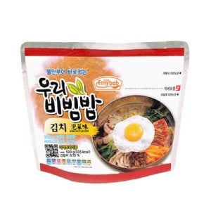 우리비빔밥(김치) 전투식량 비상식량 간편식 즉석밥