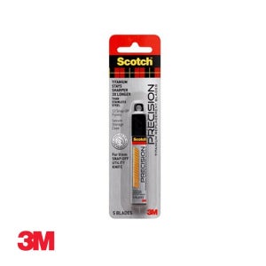 골든트리 3M 스카치 티타늄 커터 칼날 소형 9mm 리필 TI-RS 컷터칼 칼심 학생용칼 사무용칼 커터날