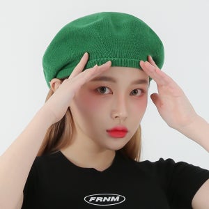 국내생산 면 꼭지 여름 베레모 23colors