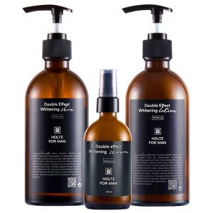 홀츠포맨 옴므 남자 남성 화장품 4배 미백 화이트닝 스킨 토너 로션 에멀젼 에센스 3종세트