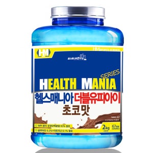 헬스매니아연구소 단백질 보충제 헬스매니아 WPI 2kg 3가지맛