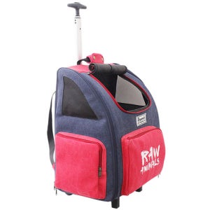 도기스마일 스포츠 트롤리 백팩 강아지 고양이 바퀴달린 캐리어