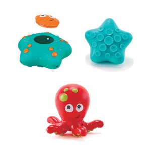 하페 문어불가사리친구 물놀이 물총 욕실 장난감 완구