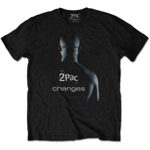 공식 TUPAC 2PAC 투팍 Changes 반팔 티셔츠