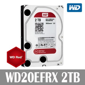 [WD정식인증점] WD RED 2TB WD20EFZX NAS서버HDD AS3년