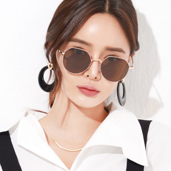 가벼운 초경량 UV400 선글라스 패션 여자 남자