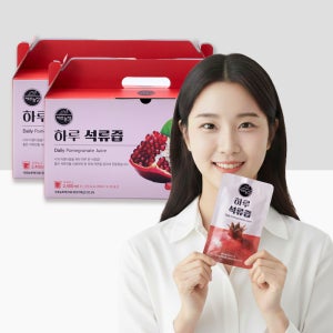 제주농장 하루 석류즙 석류 원액 농축액 갱년기 엘라그산 석류 30포, 2개