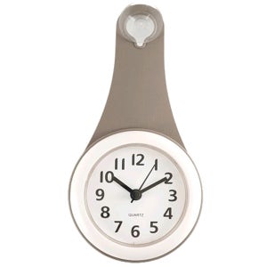 잇츠온 물방울 방수 욕실 시계 건전지 포함