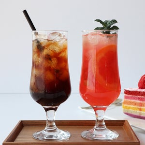 파사바체 튜울립 쥬스 글라스 비어글라스 쥬스컵 카페컵