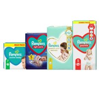 팸퍼스 유럽산 기저귀 베이비드라이 프리미엄케어 팬티 밴드 1 2 3 4 5 6 7 단계 pampers