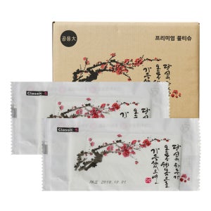 업소용물티슈 1600매 55g 1매포장 항균 미니 카페 식당일회용물티슈