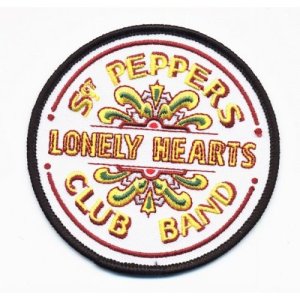 공식 THE BEATLES 더 비틀즈 Sgt Pepper Drum 스탠다드 패치