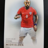 2018 Futera Unique Base Midfielder Arturo Vidal 아르투로 비달 퓨테라 카드 F01-029