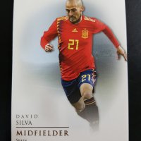 2018 Futera Unique Base Midfielder David Silva 다비드 실바 퓨테라 카드 F01-026