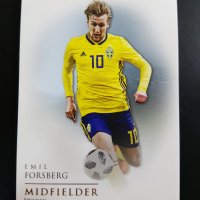 2018 Futera Unique Base Midfielder Emil Forsberg 에밀 포르스베리 퓨테라 카드 F01-010