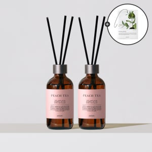 복숭아향 디퓨저 피치티 과일향 실내방향제 200ml X 2개입