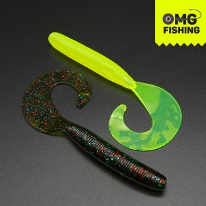 오마이갓피싱 띵그럽 12.7cm(5인치) 소프트베이트 그럽 웜 광어 우럭 웜 국내생산