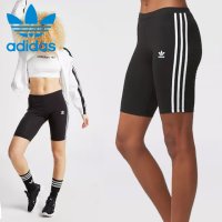 아디다스 오리지날 5부삼선 여성 레깅스 Originals 3-Stripe Cycling Shorts