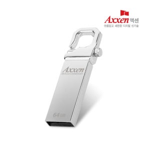 액센 i-PASSION USB 2.0 메모리 메탈 HOLDER 64GB