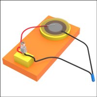 압전소자 발전기(확산형 LED)-1인용-IUA