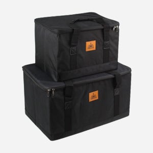 KOOLMAN 쿨맨 하드케이스 접이식 캠핑수납가방 세트 S+L
