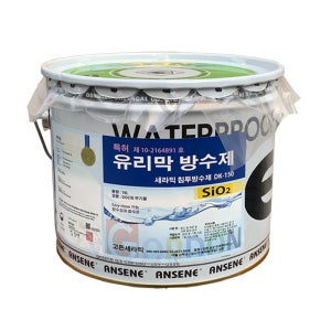방수제 - SIO2 액상유리 세라믹 프리미엄 침투액-10L-외벽 옥상 DK-150