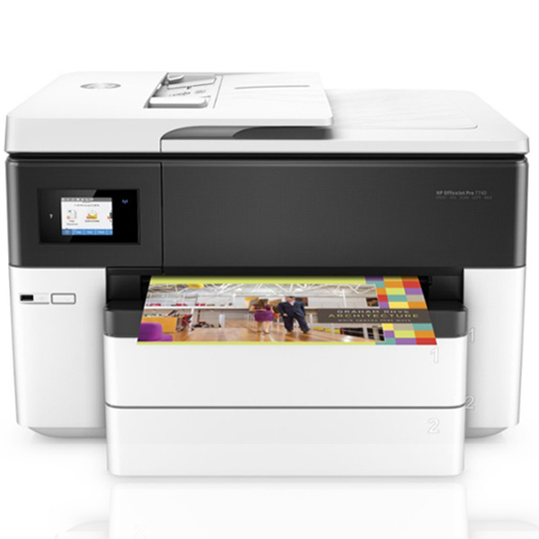 HP 오피스젯 7740 정품잉크포함 A3복합기 무한잉크 복합기 프린터