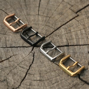 당일발송 일반핀버클 수동형 실버 블랙 골드 로즈골드 12mm 14mm 16mm 18mm 20mm 22mm