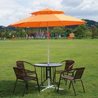 야외용 테이블 카페 테라스 정원 커피숍 야외 파라솔 라탄 세트