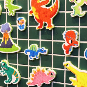 [N배송] 마이리틀타이거 목욕놀이 스티커 공룡 32pcs 물놀이장난감 물놀이