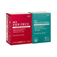 NCS 크릴 새우 오일 식물성 알티지(RTG) 오메가3 초임계 추출 인지질 성인 남녀 임산부 뉴트리코어