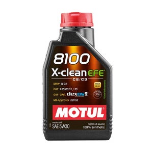 모튤 8100 X-clean EFE C2/C3 5W30 엔진오일 합성유 1리터