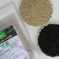 국산 쥐눈이콩가루 쪄서볶은 약콩가루 500g 선식