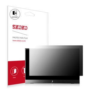 스코코 휴대용 모니터 캐리뷰 V15FP 프라이버시 액정보호필름