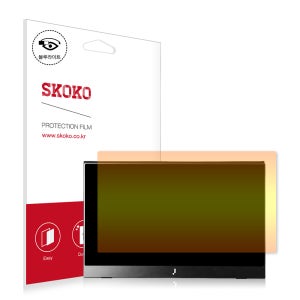 스코코 휴대용 모니터 캐리뷰 V15FP 블루라이트차단 액정보호필름