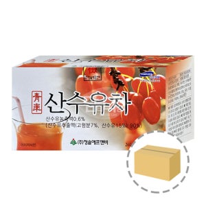 청솔 산수유차 20스틱 1BOX (20개입)