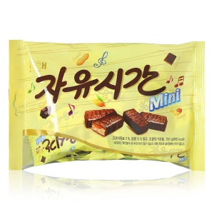 해태제과 5000 자유시간 미니 1봉,180g,초코바