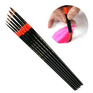 화홍 수채화붓 700R 6本SET (인조)