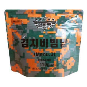 일빵빵 김치비빔밥 간편식 즉석밥 전투식량 비상식량