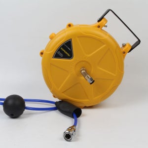 슬림형 자동에어릴 소형호스 벽부착 고압호스 에어건