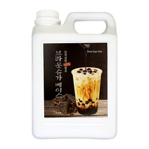 브라운 슈가 베이스 (흑당시럽) 2.5kg 6개 (BOX)