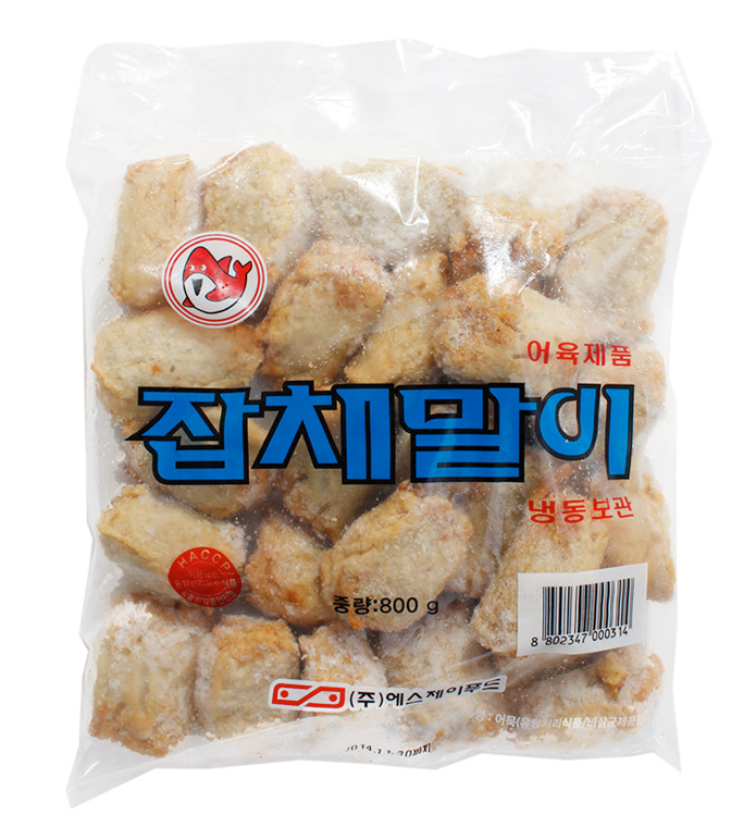 Japchae-filled Fish Cake 800g SJ Food