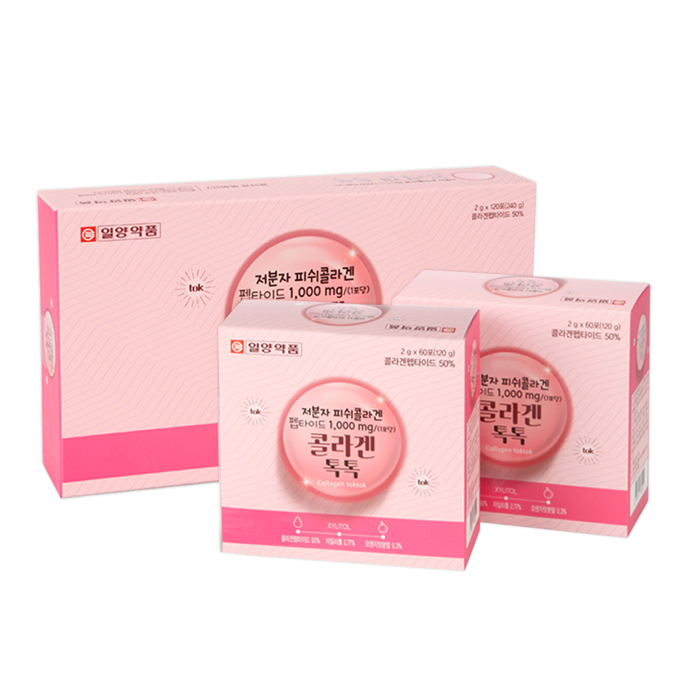 일양약품 저분자 피쉬콜라겐 일양 콜라겐 톡톡 4개월분