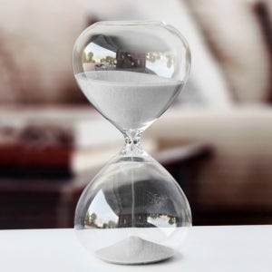 60분 무소음 엔틱 모던 탁상 모래 시계