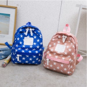 Star 프린트 백팩