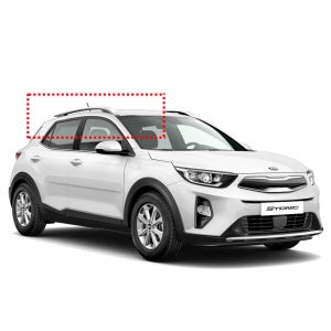 지엠지모터스 썬바이저 자동차 빗물받이 차량용 햇빛가리개 일반 스토닉 17년이후