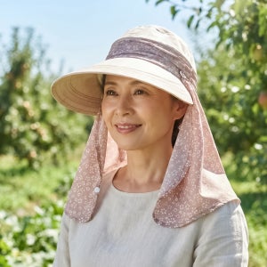 여성 햇빛 가리개 자외선 차단 그늘막 여름 모자