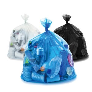재활용 비닐봉투 대형 대용량 큰 분리수거 비닐봉지 일자형 쓰레기봉투 4호 50L 50매