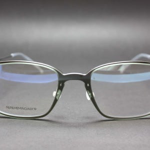 파파 헤밍웨이 안경 N3 N7/SV 가볍고 편안한 사각 스퀘어 콤비 안경테