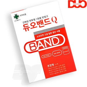 듀오밴드Q 혼합 22매입 일회용 상처 반창고